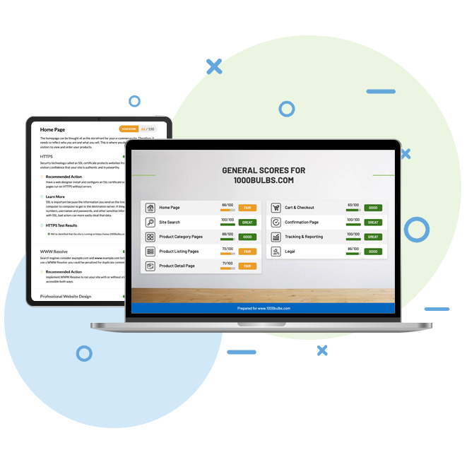 Best ecommerce website audit reporting tool for agencies