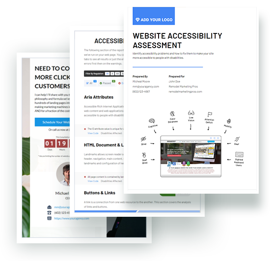 Website Accessibility Audit Report Preview