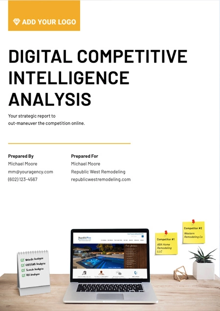 Digital Competitive Intelligence Analysis Audit Template