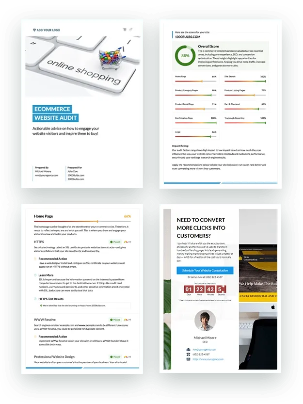 E-commerce Website Audit