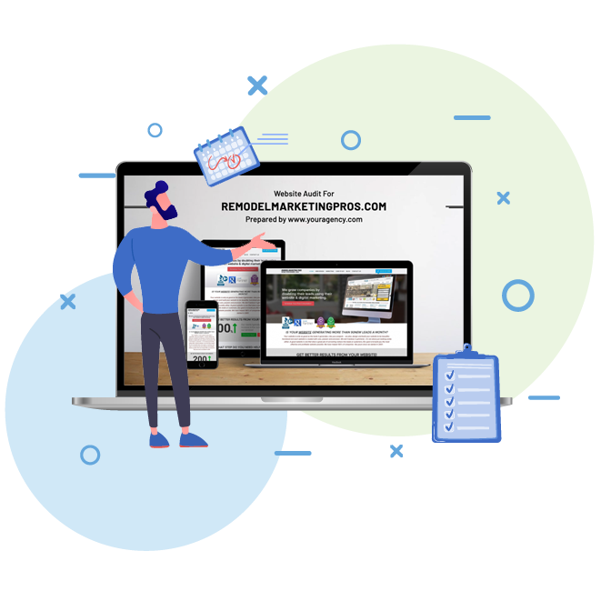 Run a comprehensive website audit to uncover your client's growth opportunities