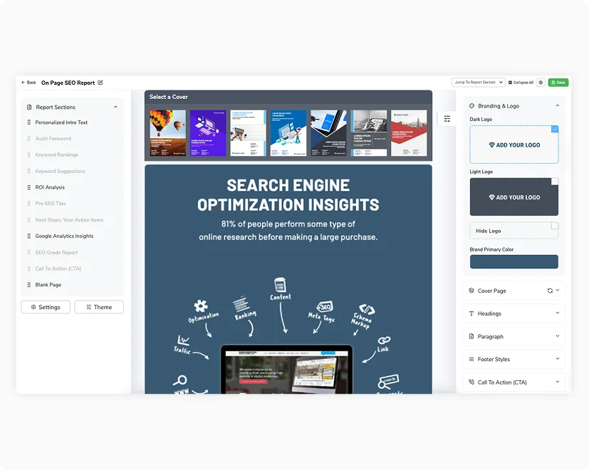 The #1 SEO audit and reporting tool for agencies